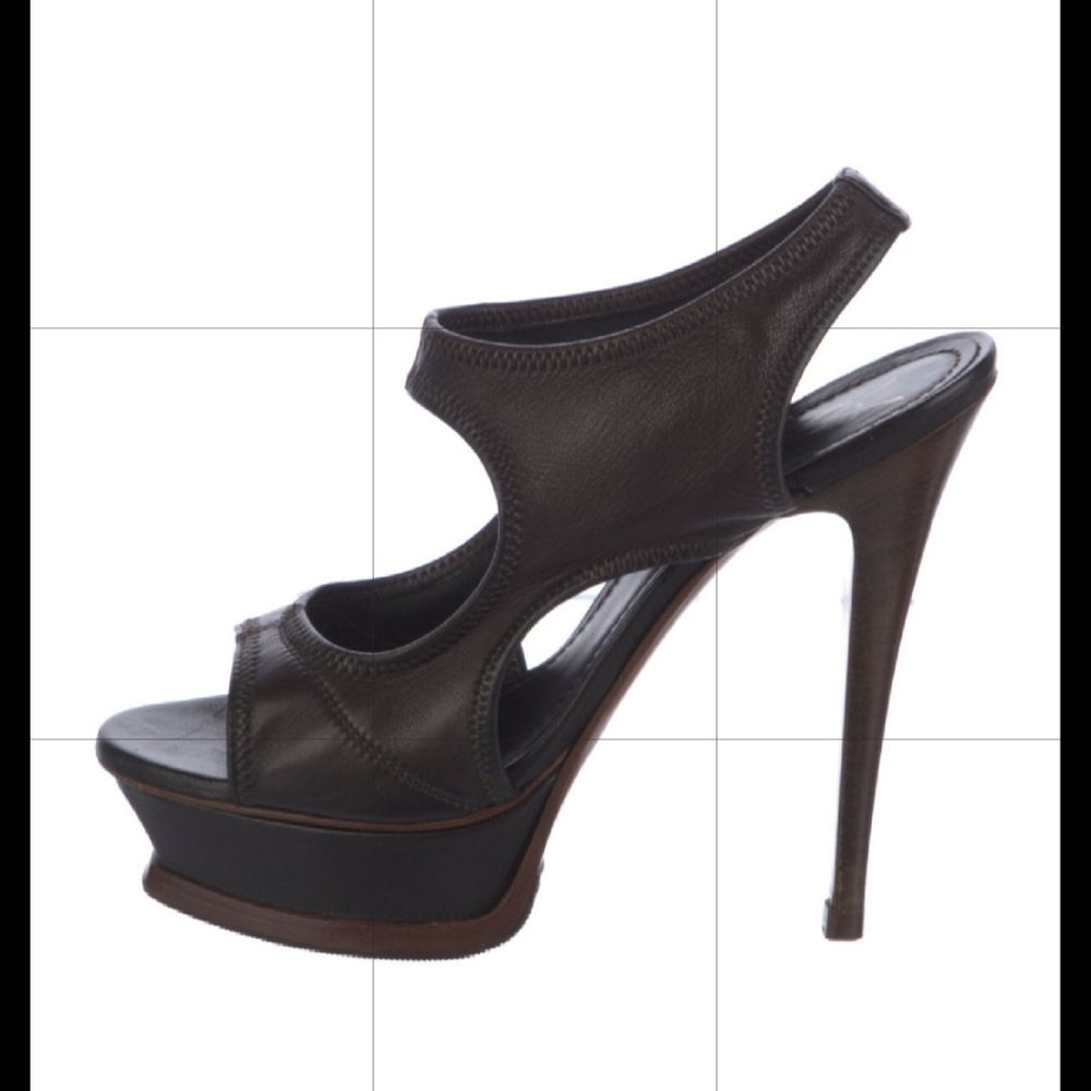 Givenchy Brown High Heel Booties